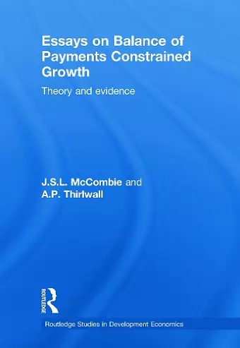 Essays on Balance of Payments Constrained Growth cover