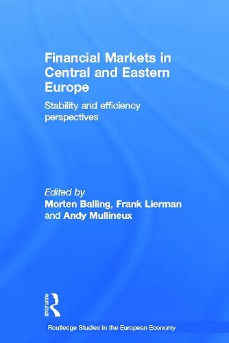 Financial Markets in Central and Eastern Europe cover