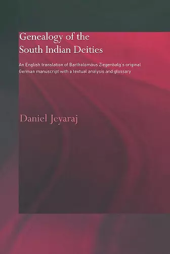 Genealogy of the South Indian Deities cover