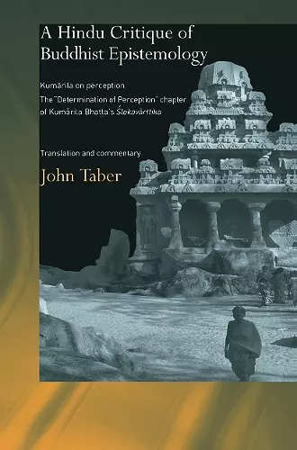 A Hindu Critique of Buddhist Epistemology cover