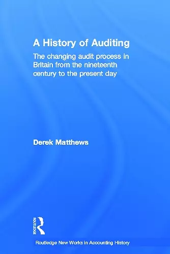 A History of Auditing cover