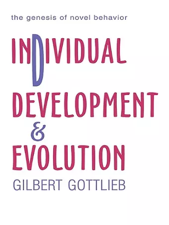 Individual Development and Evolution cover