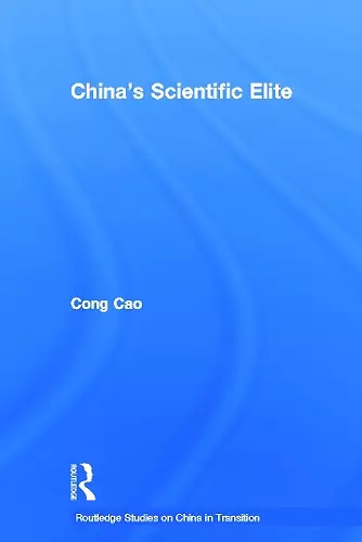 China's Scientific Elite cover