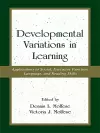 Developmental Variations in Learning cover