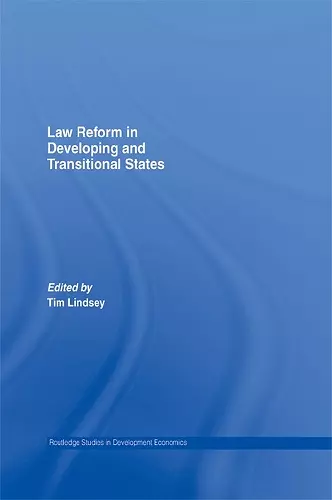 Law Reform in Developing and Transitional States cover