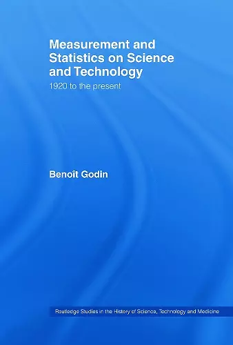 Measurement and Statistics on Science and Technology cover