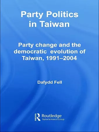 Party Politics in Taiwan cover