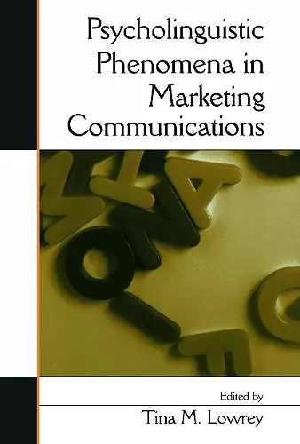 Psycholinguistic Phenomena in Marketing Communications cover