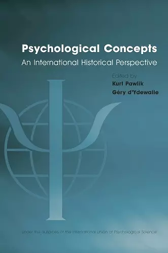 Psychological Concepts cover