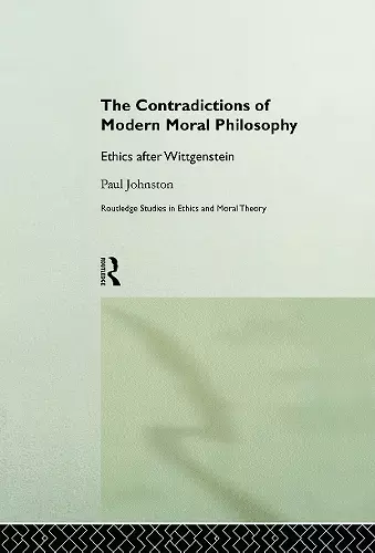 The Contradictions of Modern Moral Philosophy cover