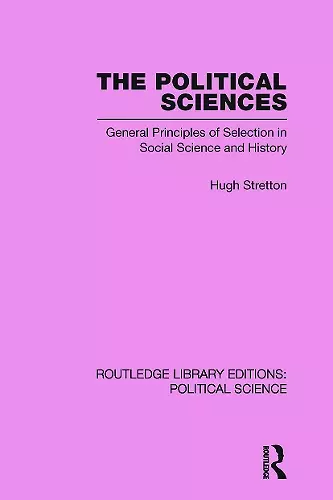 The Political Sciences cover