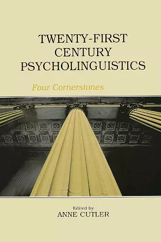 Twenty-First Century Psycholinguistics cover