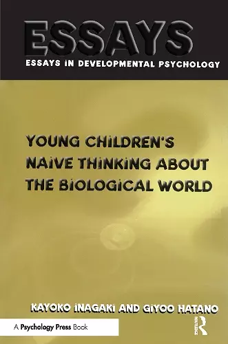 Young Children's Thinking about Biological World cover