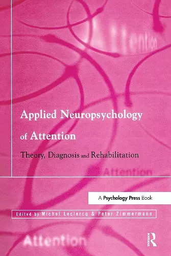 Applied Neuropsychology of Attention cover