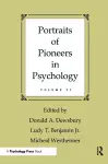 Portraits of Pioneers in Psychology cover