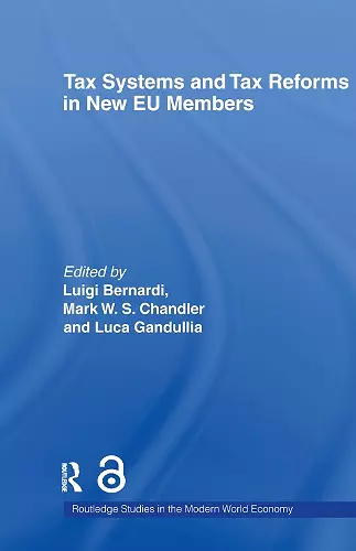 Tax Systems and Tax Reforms in New EU Member States cover