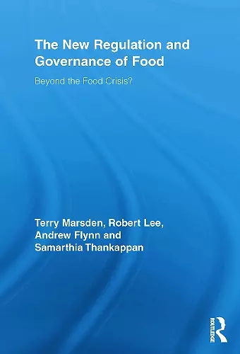 The New Regulation and Governance of Food cover