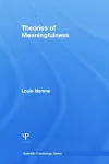 Theories of Meaningfulness cover