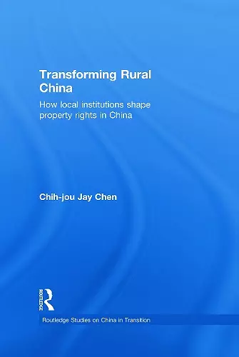 Transforming Rural China cover