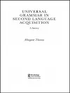 Universal Grammar in Second-Language Acquisition cover