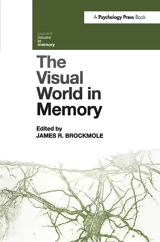 The Visual World in Memory cover