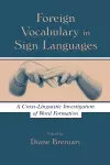 Foreign Vocabulary in Sign Languages cover