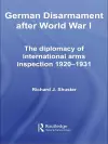 German Disarmament After World War I cover