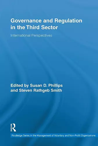 Governance and Regulation in the Third Sector cover