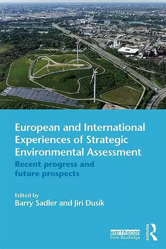 European and International Experiences of Strategic Environmental Assessment cover