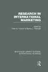 Research in International Marketing (RLE International Business) cover