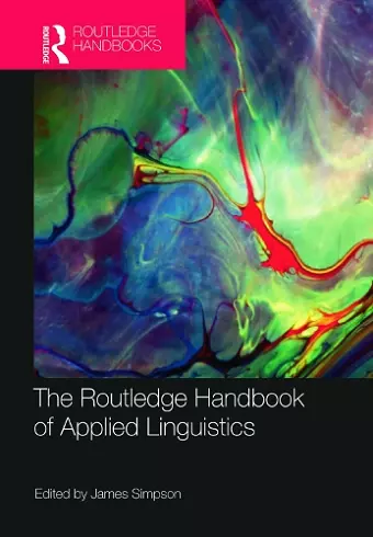 The Routledge Handbook of Applied Linguistics cover