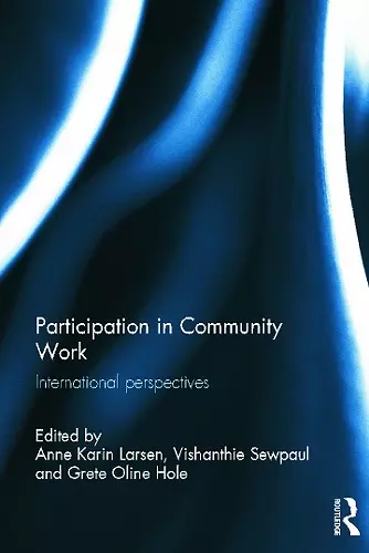 Participation in Community Work cover