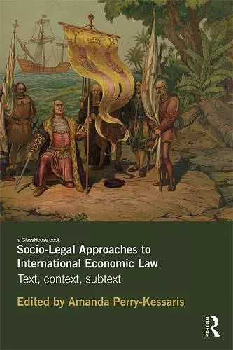 Socio-Legal Approaches to International Economic Law cover