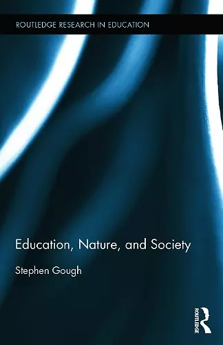 Education, Nature, and Society cover