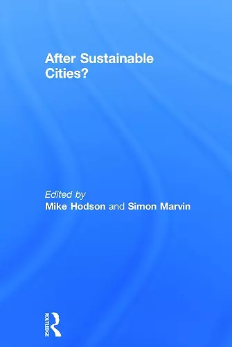 After Sustainable Cities? cover