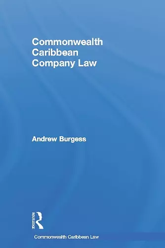 Commonwealth Caribbean Company Law cover