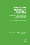 Bertrand Russell's America cover