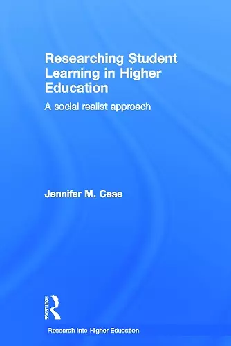 Researching Student Learning in Higher Education cover