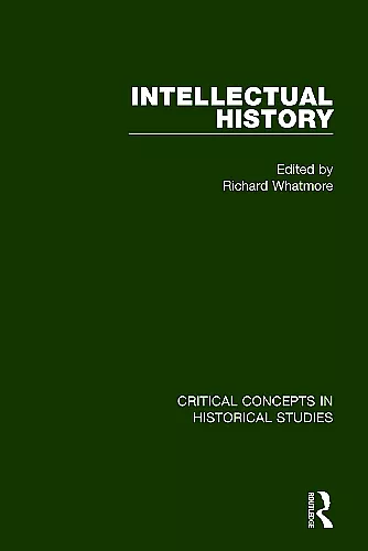 Intellectual History cover