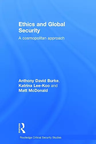 Ethics and Global Security cover