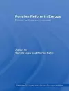 Pension Reform in Europe cover