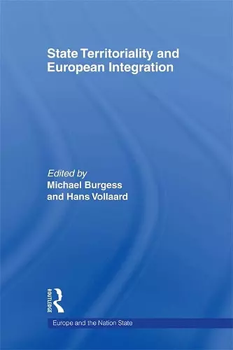 State Territoriality and European Integration cover