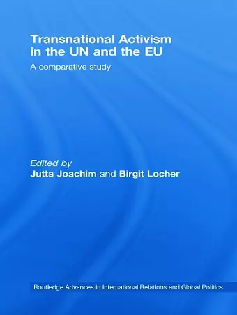 Transnational Activism in the UN and the EU cover