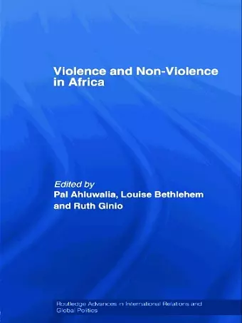 Violence and Non-Violence in Africa cover