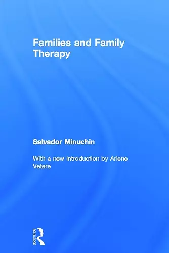 Families and Family Therapy cover