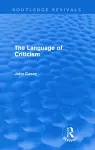 The Language of Criticism (Routledge Revivals) cover