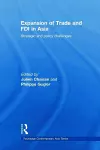 Expansion of Trade and FDI in Asia cover