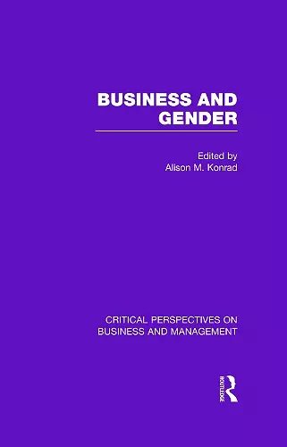 Business and Gender cover