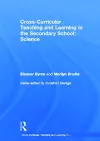 Cross Curricular Teaching and Learning in the Secondary School… Science cover