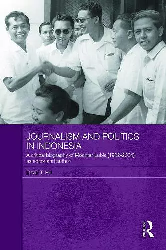 Journalism and Politics in Indonesia cover